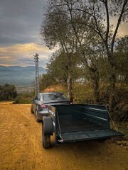 A150 Galvaniz Mini Römork